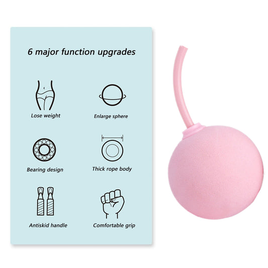 Weighted Cordless Jump Rope for Effective Fitness Training - Perfect for Indoor and Outdoor Workouts Training Jump Rope Set Fitness Jump Ropes and Silicone Handles for Women Men Kids